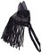 netproshop Fliegenfransen mit Feinmaschigen Ohren und Elastischem Verschluss Gr. Pony-XLFull, Groesse:XL Full, Farbe:Schwarz