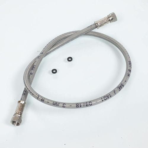 Durite de frein aviation longeur 1175mm sans raccord banjo compatible avec moto Scooter Quad