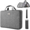 ZINZ Schlank und Erweiterbar 15 15,6 16 Zoll Laptop Hülle Tasche mit Griff Riemen, Stoßfeste Wasserdicht PC Sleeve kompatibel mit die meisten 15-16 Laptops MacBook/Dell/HP/Lenovo/Acer/Ausu,G01DG01