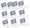 Toyvian Mini Ordinateurs Portables pour Maison De Poupée 10 Ordinateurs Miniatures Bloc-Notes en Plastique