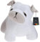 LILENO HOME Türstopper Tier als Hund Weiß - hochwertiger Kinderzimmer Türstopper als Boden Tür Stopper Sack - Tiere Stoff Türstopper Boden als Türstopper Sack mit Sandfüllung