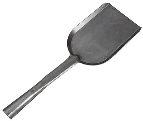 Palas de hierro, estufa clásica, pala de ceniza de carbón, cuchara de carbón y recogedor para chimenea de invierno