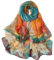 FAIRYGATE Kopftuch Damen Schal,Wickelschal,leichter Reiseschal,Weiche Wickelschals aus langem Chiffon für Damen B7217