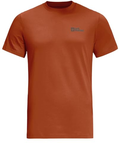 Jack Wolfskin Herren Essential M T-Shirt, Burnt Orange, XXL EU