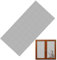 Nybhyjka Rejilla para ventanas a prueba de mascotas, reja de ventana y mosquitera de repuesto | Rejilla estable para ventanas - Protección segura de tejido de privacidad para puertas y ventanas,
