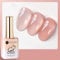 UR SUGAR UV Nagellack Jelly Rosa, 15ML Gel Nagellacks Transparent U V Nagellack Natural Farbe, Jelly Nail Polish UV LED Klar Schellack Soak-Off für Nägel Anfänger Nageldesign DIY zu Hause