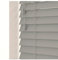 Volcanic Grey 50mm Faux Wood Venetian Blinds Fine Grained With Strings 120cm Drop 190cm Wide