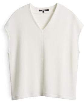 someday Damen Kurzarmshirt | Kalani Regular Shirt aus Ottoman Jersey Milk, 42