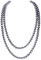 BABEYOND Modische Imitation Perlen Kette Flapper Art Deco 1920s Gatsby Kostüm Accessoires Lange Perle Halskette
