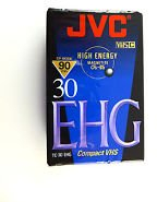 JVC 30-Minute VHS-C Camcorder Tapes (3 Pack) (TC30EHGBH3)