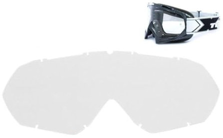 TWO-X Race Klarglas klar Ersatzglas transparent