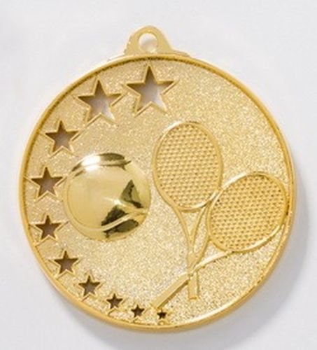 RaRu 10 Tennis-Medaillen mit Bändern