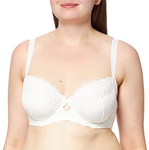 Dorina CELINE soutien-gorge emboitant poitrines généreuses Soutien-gorge Femme NA Écru (Ivory) Taille fabricant: 110D lot de