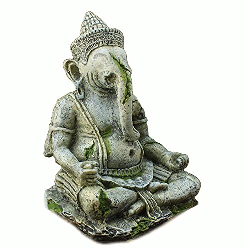 OMEM Fisch Tank Dekorationen ergänzen Buddha Statue Aquarium Ornaments