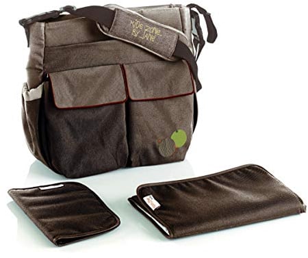 Jané Mama Bag, Wickeltasche mit Dokumentenhalter, mehrere Fächer, universell, großes Fassungsvermögen