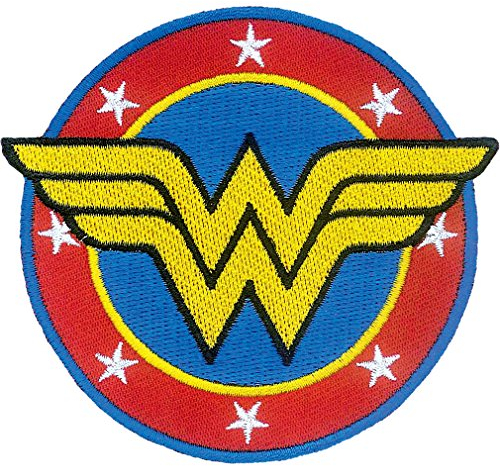 Ata-Boy DC Comics Wonder Woman Logo-Aufnäher, zum Aufbügeln – Geschenke & Merchandise