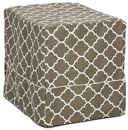 MidWest Homes for Pets CVR24T-BR Hundebox-Abdeckung, Stoff mit Teflonschutz, Sichtschutz für 61 cm lange Hundeboxen von MidWest und New World, maschinenwaschbar und trocknergeeignet