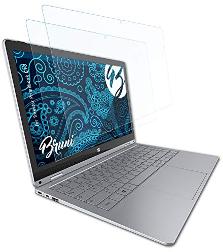 Bruni Schutzfolie kompatibel mit Trekstor Primebook C13 Folie, glasklare Displayschutzfolie (2X)