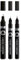 Molotow Liquid Chrome Marker 3er Set (Strichbreiten 1,0 , 2,0 und 4,0 mm, Metallic Stift mit Spezialtinte mit echtem Spiegeleffekt für Modellbau, Graffiti & Hobby) chrom