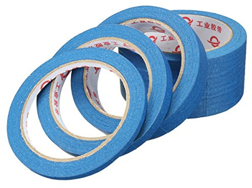 RanDal 30M Blau Masking Tape Hochtemperaturbeständige Klebebänder 6 12 20 50Mm - 6Mm
