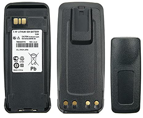PMNN4077C Batteria per Motorola DR3000 DP3400 DGP6150 + MTR2000 DP3401 MTR3000 XPR4380 XiRP8208 Batteria radio bidirezionale con clip per cintura