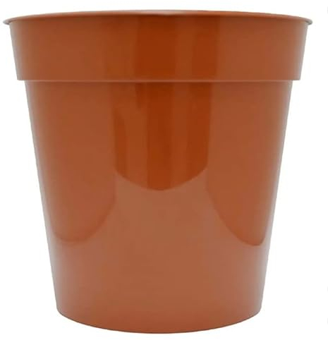 25cm Plastic Plant Nursery Pots Seeding Pot 10 Inch Garden Indoor Outdoor Balcony Container for Fruit, Vegetable, Plant, Flower, Succulents, Seedlings, Cuttings, Growing & Transplanting (Single Pot)