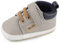 MASOCIO Chaussures Bebe Garcon Chaussure Premiers Pas Baskets Bébé Garçon Souple Taille 19 Gris 6-12 Mois