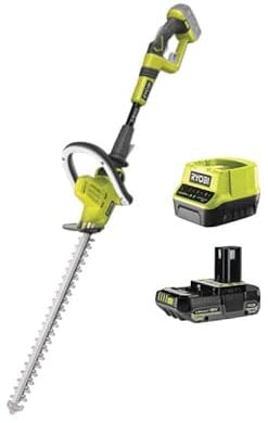 Pack RYOBI Taille-Haies OHT1850X - 18V OnePlus - Bras articulé - 1 Batterie 2.0Ah - 1 Chargeur Rapide