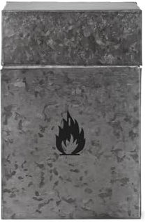 Garden Trading Firelighter Box - Black