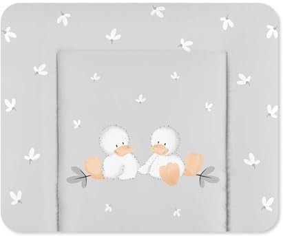 Julius Zöllner Wickelauflage Softy 85x75 cm - Wickelunterlage - wasserdicht und abwischbar - Made in Germany – Oeko-Tex Standard 100 – Quack