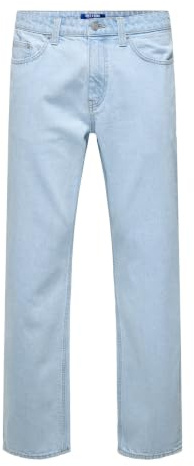 Only & Sons Herren Jeans Onsedge Straight 7901 Ey Box PIM Jeans