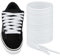Endoto Cordones Planos para Vans Zapatillas de Skate Old Skool, Agujetas Cordón de Repuesto Shoelaces Laces - Blanco, 28 pulgadas