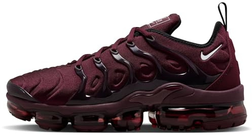 NIKE Air Vapormax Plus Sportschuhe für Herren, Granatrot/Weiß/Schwarz/Zeder, 45 EU
