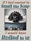 Cocker Sprocker Black Spaniel pet dog funny flexible fridge magnet gift