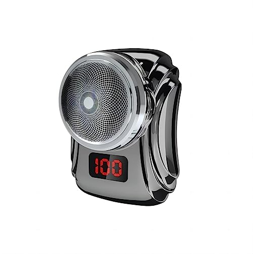 Rasoio Elettrico Portatile Mini-Shave per Uomini, Lavabile e Pratico, Ricaricabile via USB, Adatto per Casa