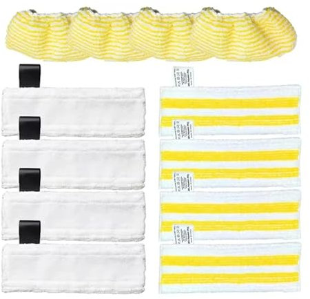 Panno for scopa a vapore in microfibra compatibile con gli accessori for aspirapolvere portatili Karcher Easyfix SC2 SC3 SC4 SC5