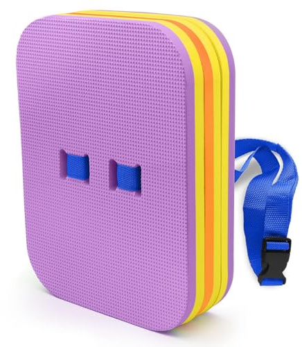 Schwimmbrett für Kinder und Erwachsene – Schwimmbrett aus EVA-Schaumstoff mit sicheren Handlöchern, ideal für Schwimmübungen und Wassertraining