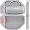 Baval Hard Portable Case Compatible with JBL Charge 6/Charge 5 Portable Waterproof Bluetooth Speaker(White Case)