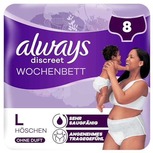 always Discreet Inkontinenz Wochenbett L 8 Stück