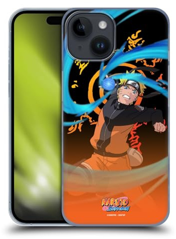 Head Case Designs Offizielle Naruto Shippuden Naruto Uzumaki Darsteller Kunst Harte Rueckseiten Handyhülle kompatibel mit Apple iPhone 15