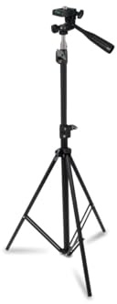 Trípode para Fotografía y Video con Placa Giratoria de 360 Grados, Rosca Universal de 1/4 de Pulgada, Soporte Estable para Cámaras DSLR y Smartphones - MCER212263