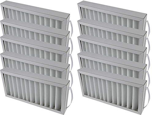 Sparhai24 | Filter passend für Pluggit Avent P 180-1 | Erstausrüster-Qualität | APFG4-180-1 | 220x160x46mm | 10x G4