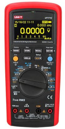UNI-T UT71A/UT71B/UT71C/UT71D/UT71E Middle Size Intelligent Digital Multimeter True RMS Duty Cycle Continuity Buzzer..