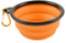 PhoneNatic Cuenco plegable de silicona para perros y gatos, color naranja, 350 ml, 60014333