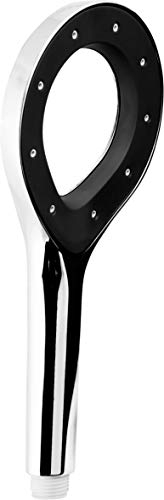 Cornat Handbrause Tanesi - 120 mm Kopfdurchmesser - verchromt - 1 Strahlart - Wasserspareinsatz / Brausekopf für Dusche & Badewanne / ECO-Duschbrause / TECB3422