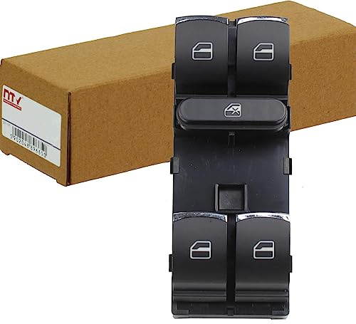 Fensterheberschalter Chrom für Golf 6 Plus Passat Jetta 4 CC