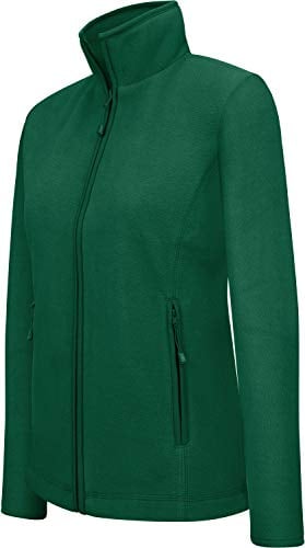 Kariban | K907 Damen Microfleece Jacke 'Maureen', Größe:L, Farbe:Forest Green