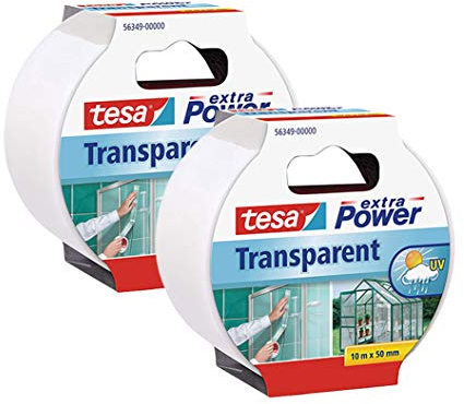 tesa Reparaturband extra Power (2x Transparent)