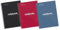 Miquelrius - Pack 3 Notizbücher A4 Emotions, 80 Blatt 90 g/m², Raster 5 x 5 mm, 1 Farbstreifen, Mikroperforierte Spiralbindung, Extra Hardcover, 4-Loch-Stanzung, Intensive Farben