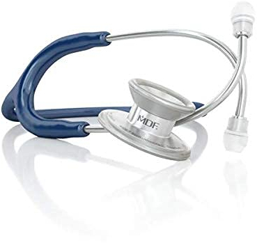 MDF MD One Epoch- Premium Titan Zweikopf-Stethoskop MDF777T04 (Marineblau/Silbern)